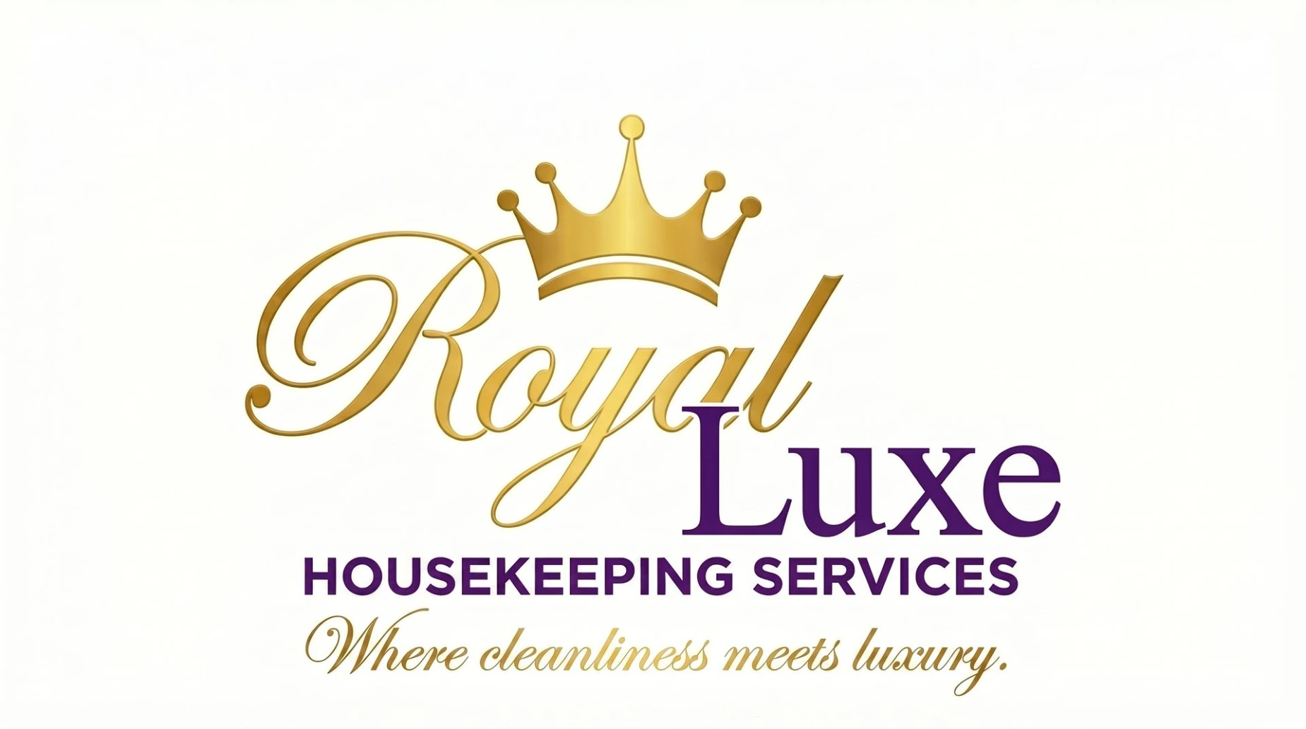 Royal Luxe Housekeeping Logo