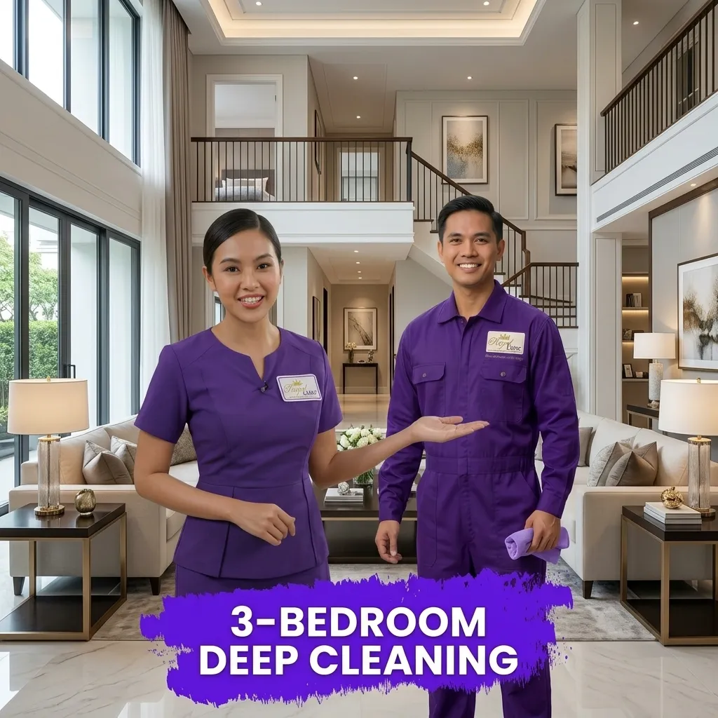3-Bedroom Deep Cleaning