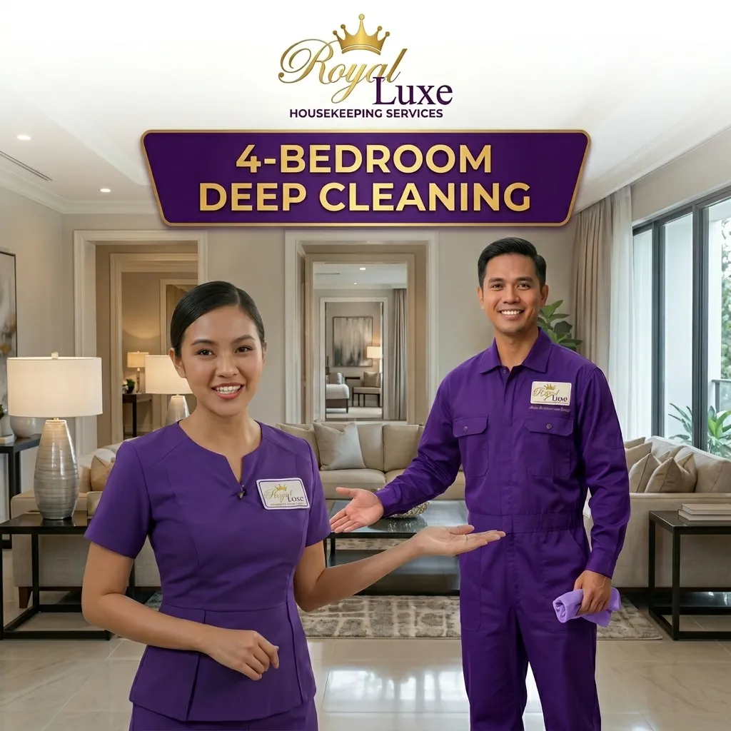 4-Bedroom Deep Cleaning