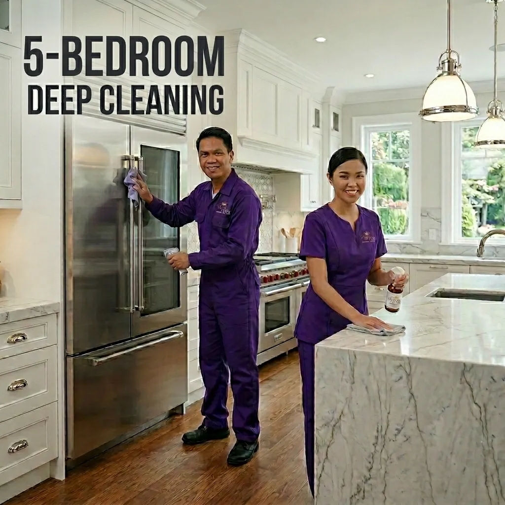 5-Bedroom Deep Cleaning