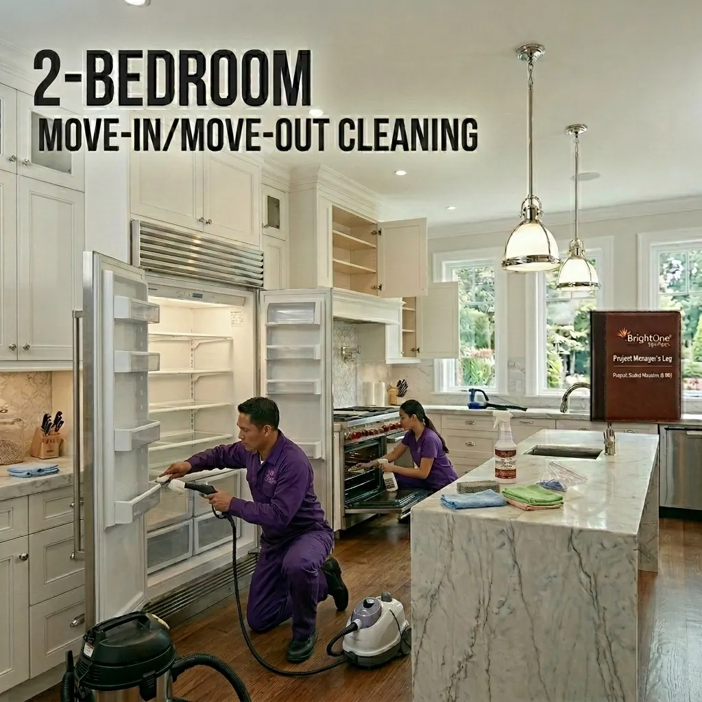2-Bedroom Move-in/Move-out Cleaning