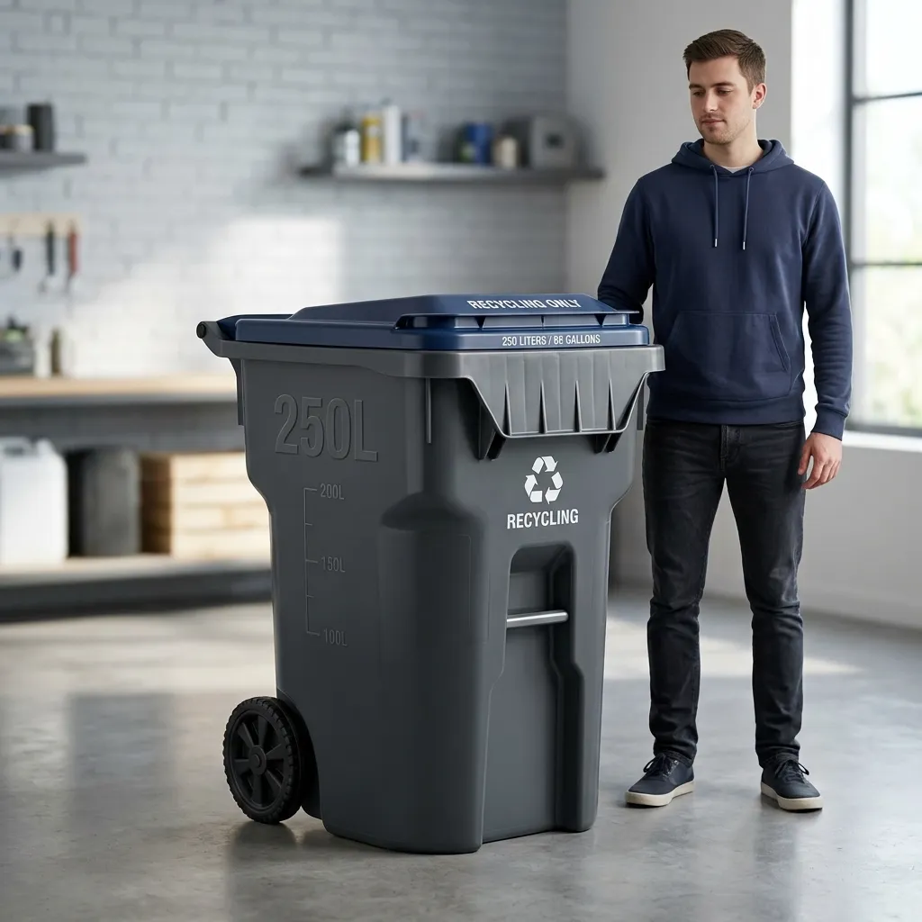240 Liter Waste Bin